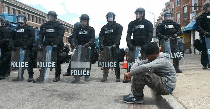 Baltimore tomada por la policía