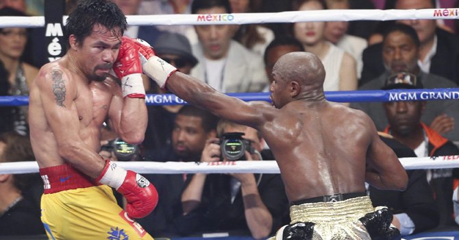 Mayweather-Pacquiao, la "Pelea del Siglo" logró 4,4 millones de Pago por Ver