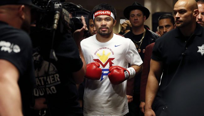 Confirman la lesión de Manny Pacquiao
