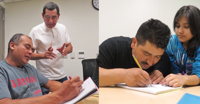 “Por fin puedo leer y escribir”