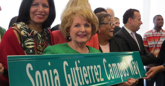 Por primera vez una calle de la capital de EE.UU. lleva el nombre de una latina