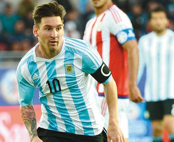 Messi es otro con su selección