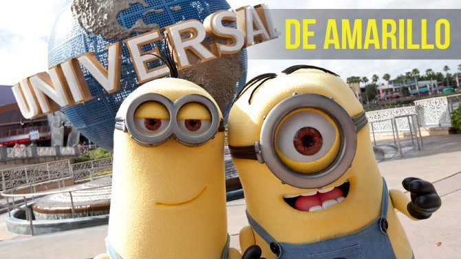 Un encuentro con los Minions en el parque Universal