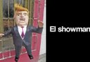 Josué López, de Piñatas Etc. confía en que mientras Donald Trump siga dando de que hablar, las piñatas con su imagen seguirán vendiéndose como pan caliente. /Foto: Archivo
