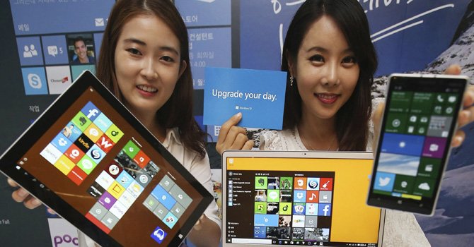 Windows 10 mira a dispositivos móviles
