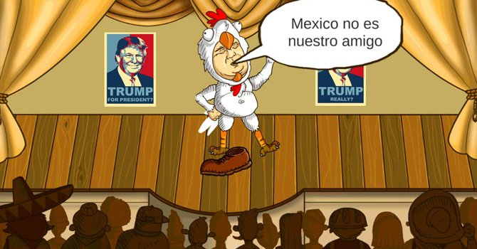 Trump es apaleado en un videojuego