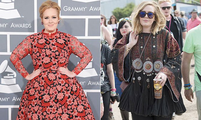 Adele regresa con 68 kilos menos