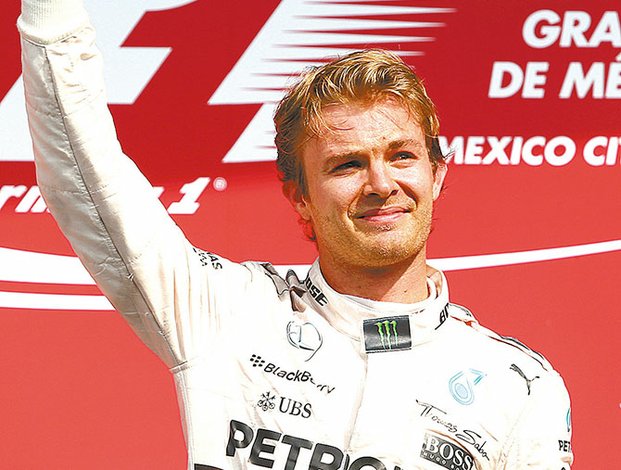 Nico Rosberg ganó en México