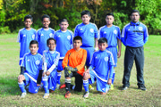 Equipo de la categoría Sub-12 de International FC.