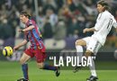 Messi debutó en un Real Madrid-Barcelona hace diez años, con triunfo azulgrana por 0-3 en el feudo madridista. Foto: EFE