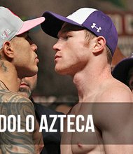 El mexicano Saúl Canelo Álvarez ganó por decisión unánime ante el boricua Miguel Ángel Cotto el título de campeón del peso medio del Consejo Mundial de Boxeo (CMB).