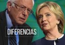 Hillary Clinton y Bernie Sanders, reflejaron sus diferencias en materia migratoria./Foto:EFE