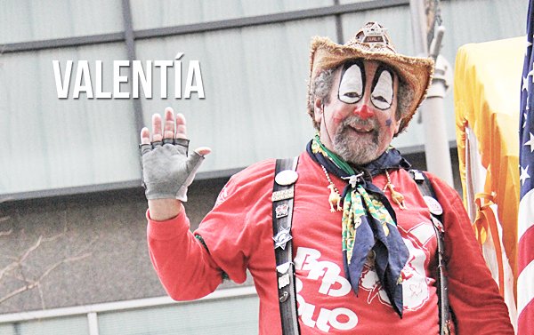 Payaso de rodeo un trabajo de alto riesgo