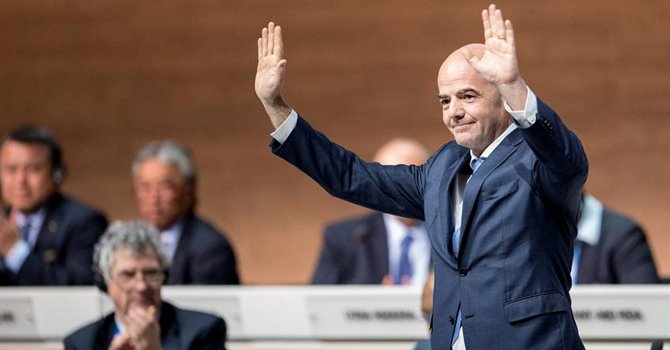 Gianni Infantino es el nuevo mandamás de la FIFA