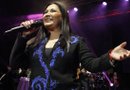 Ana Gabriel en su concierto en nuestra ciudad a donde trajo grandes canciones del recuerdo.