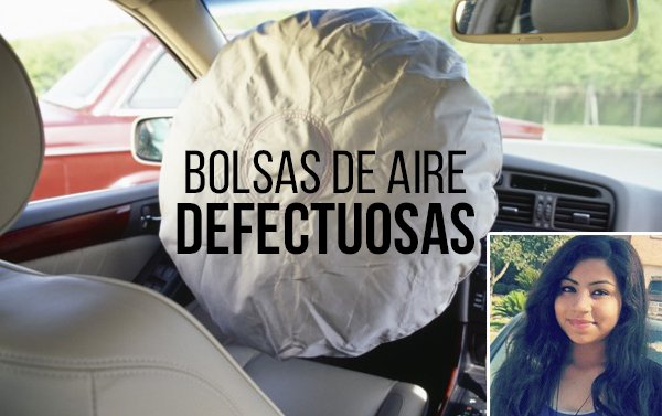 Muere una adolescente en Houston por explosión de un airbag Takata defectuoso