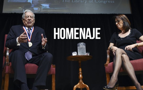 Biblioteca del Congreso convierte a Vargas Llosa en Leyenda Viviente