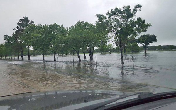Imagen desde la autopista 610 en la carretera Clay./Foto: Marcelo Rodríguez