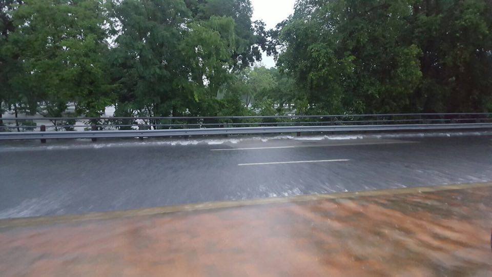 Imagen desde la autopista 610 en la carretera Clay./Foto: Marcelo Rodríguez