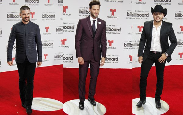El paso de los artistas por la alfombra roja se convirtió en un desfile estilos de moda.