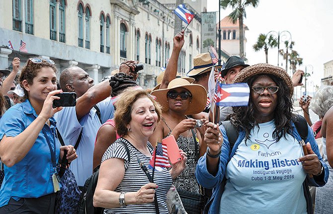 Récord de  visitas a Cuba