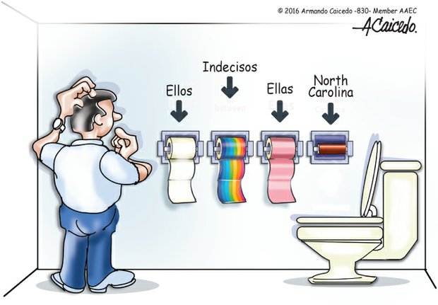 Democracia en el baño
