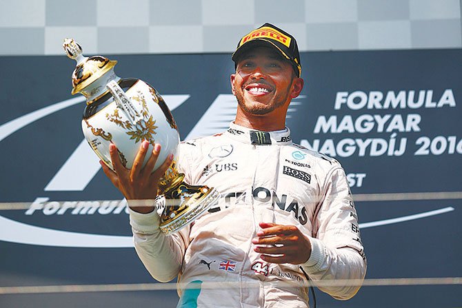 Hamilton es líder en la F1