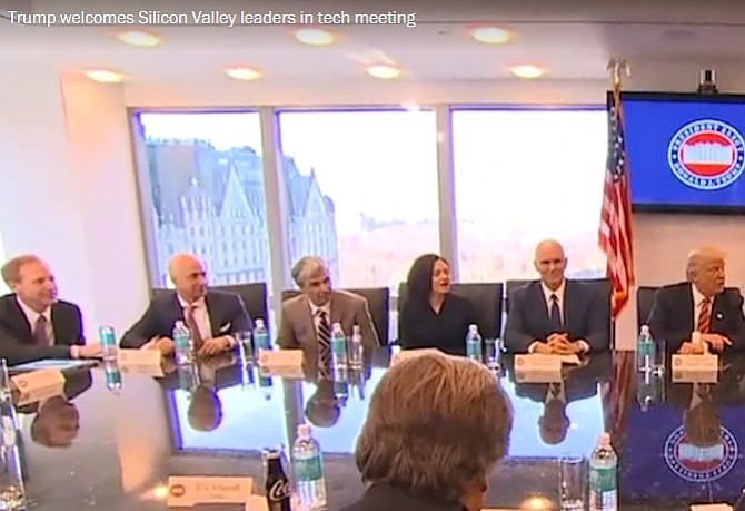 Los grandes de la tecnología hacen las pases con Trump