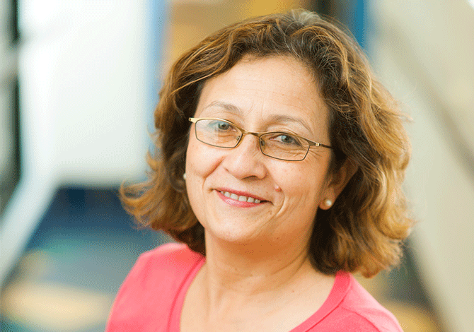 María Gómez, fiel a su comunidad