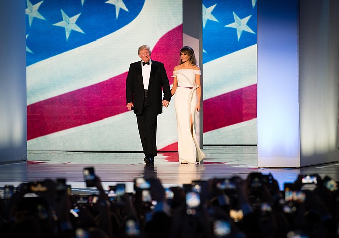 Ralph Lauren y Harvé Pierre vistieron a la Primera Dama Melania Trump