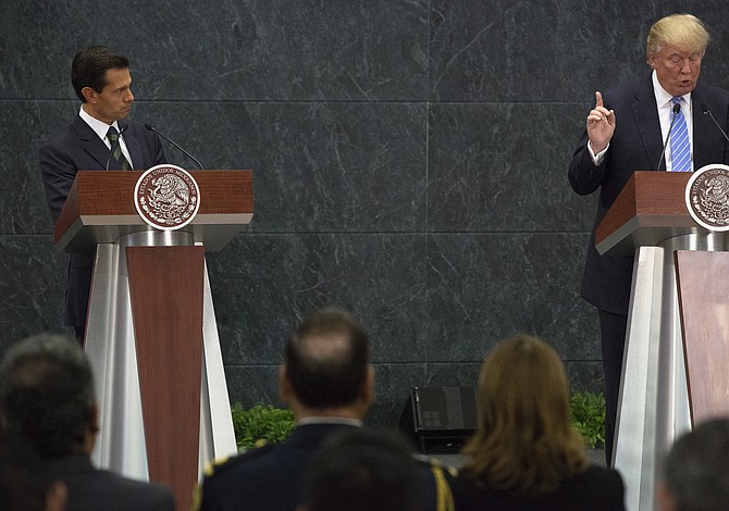 Trump no amenazó con guerra a México