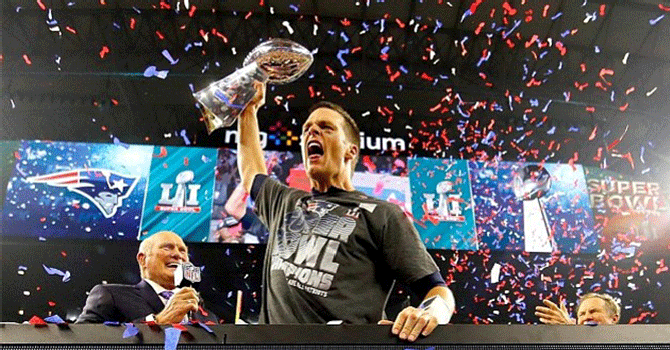 Brady y los Patriots agigantan la leyenda