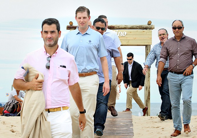 El viaje de Eric Trump a Uruguay costó a los contribuyentes casi $100.000 en facturas de hotel