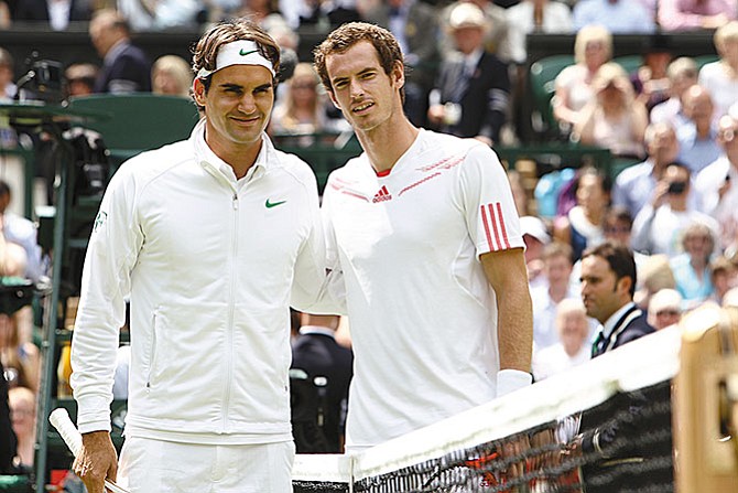 Federer y Murray jugarán partido de exhibición  