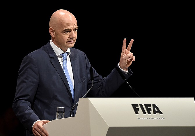 Así fue el primer año de Infantino frente a la FIFA