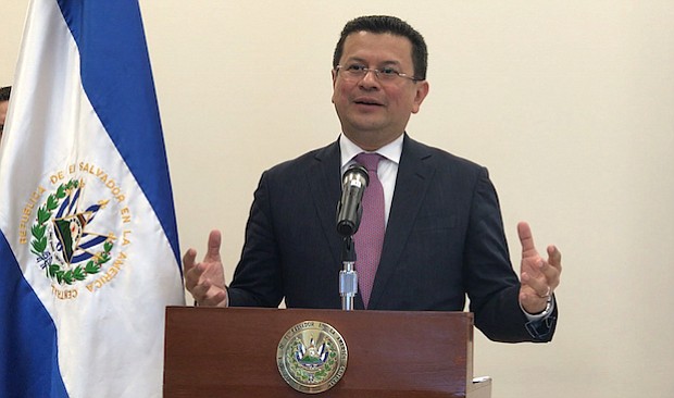 El canciller Martínez asegura que en 2017 hubo una reducción de 60% en la tasa de homicidios en el El Salvador