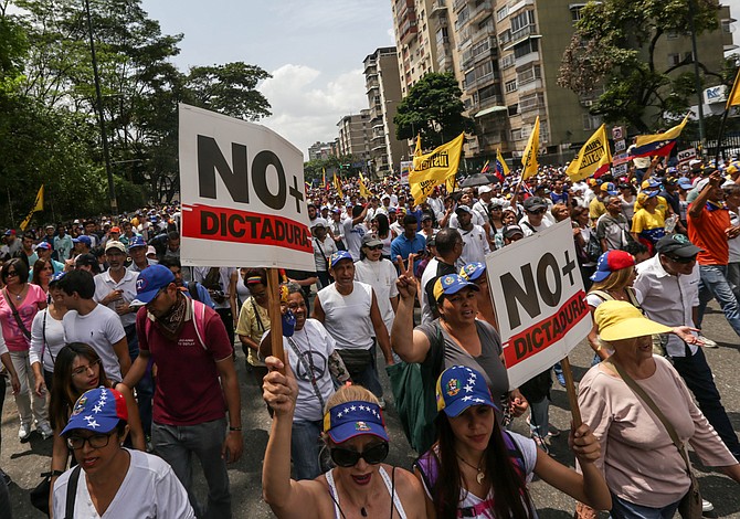 Venezuela #19A: Fuerzas de seguridad reprimen marcha de la oposición en Caracas y el resto del país (actualizado)