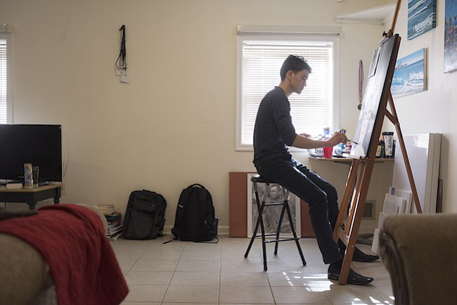 Agarró una pincel y descubrió un mundo de oportunidades