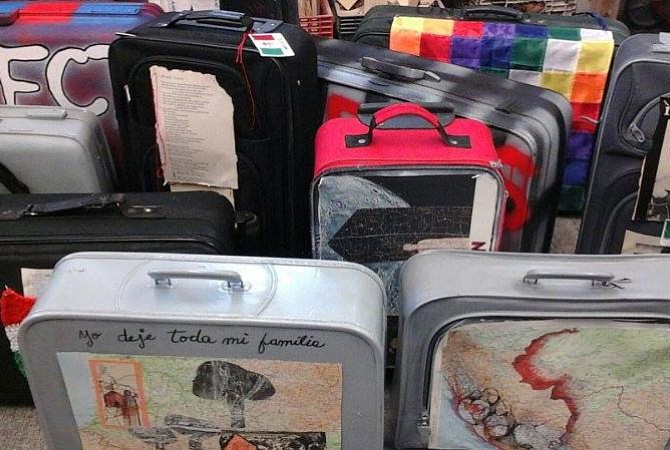 JAMAICA PLAIN: Cientos de maletas rendirán honor a los inmigrantes