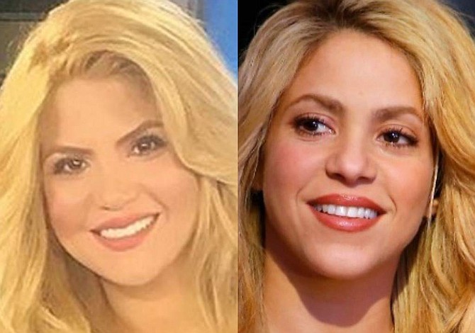 Shakira tiene una doble venezolana que sorprende