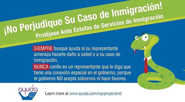 SIEMPRE obtenga una segunda opinión si tiene dudas acerca del aviso que ha recibido
NUNCA confíe en alguien que le “garantiza” ganar su caso