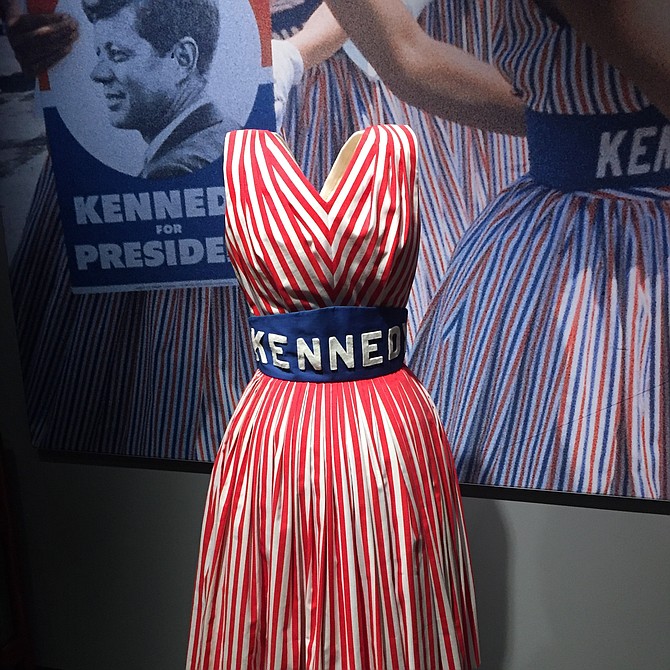 Diseño de vestidos utilizados durante la campaña electoral