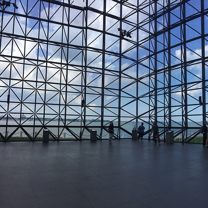 “Andamios” diseñados por el arquitecto del museo Ieoh Ming Pei