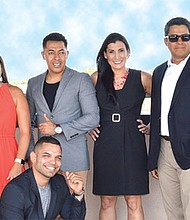 DIRECTIVA. De izquierda a derecha: Ryan Meléndez, Marieli Cestari, Carlos Lao, Jorge Santos, Mariale Dekay, Oscar Flores y Gabriel Soto.