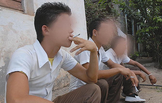 Aumentó el consumo de tabaco entre niños de 10 y 12 años