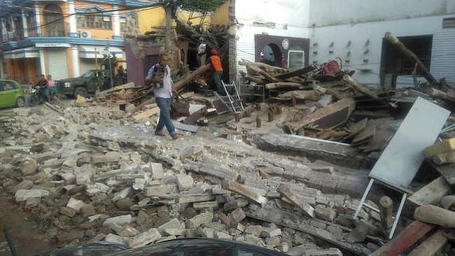 Muerte y desolación por terremoto en México