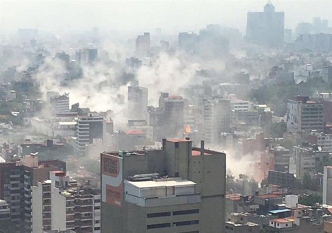 Fuerte terremoto sacude México: impresionantes videos