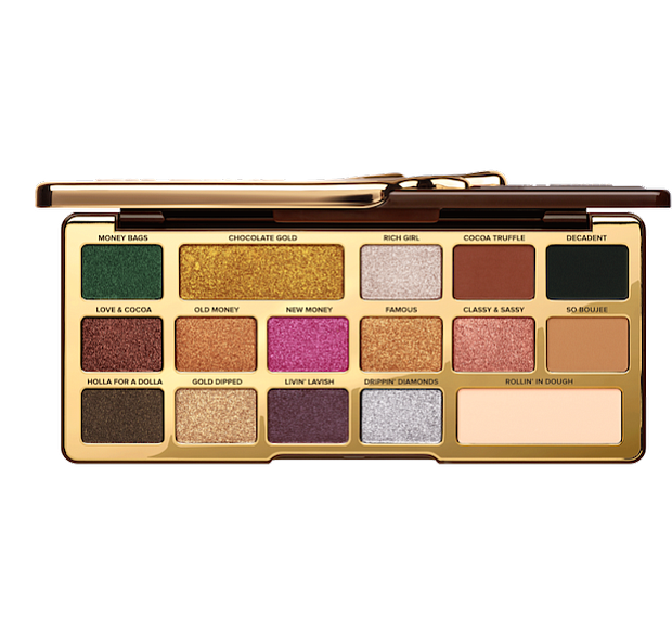 Too Faced Chocolate Gold Metallic/Matte Eyeshadow Palette