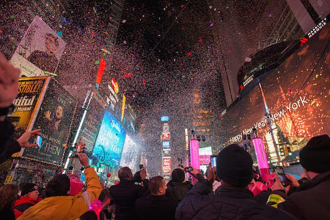 Cómo celebrar el año nuevo en los cinco condados de Nueva York