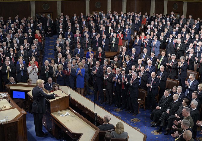 Ganadores y perdedores del discurso de Rendición de Cuentas de Trump